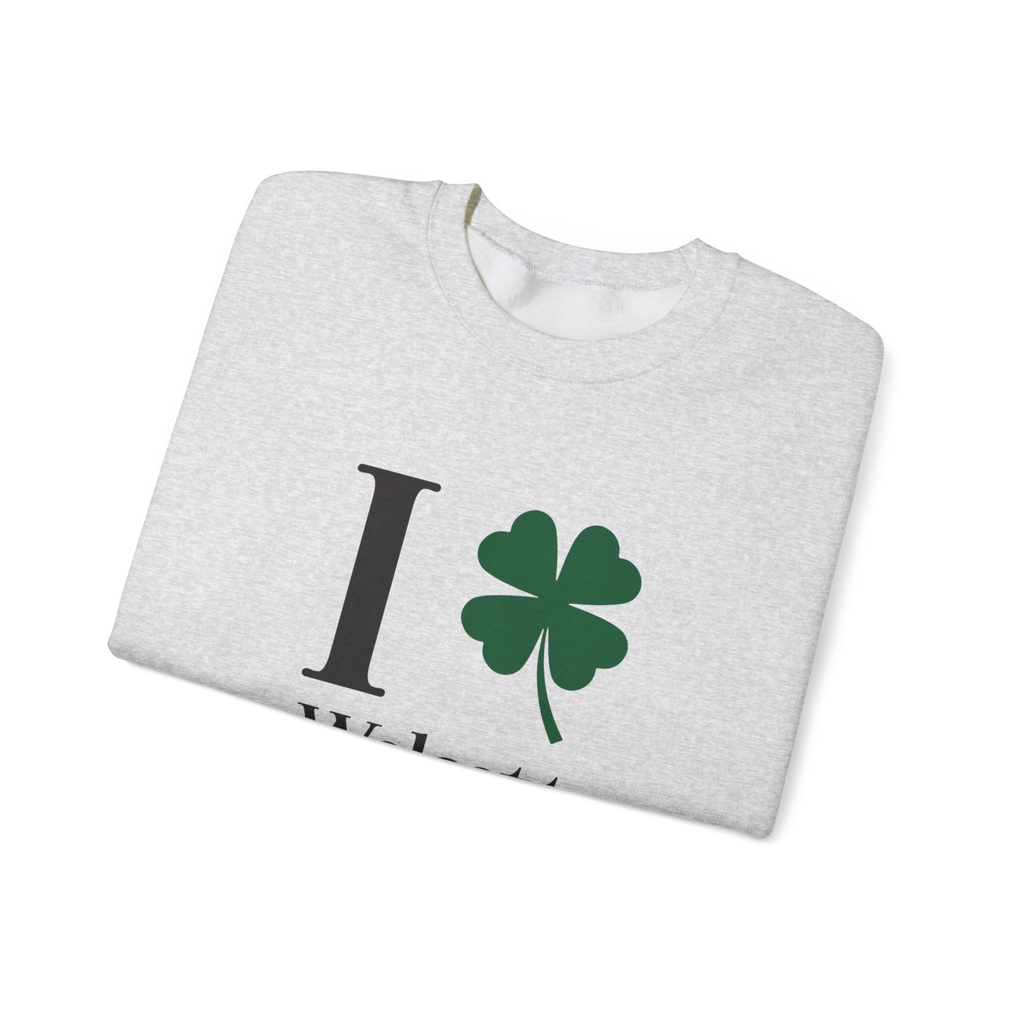 I Clover Wolcott Unisex Heavy Blend™ Crewneck Sweatshirt