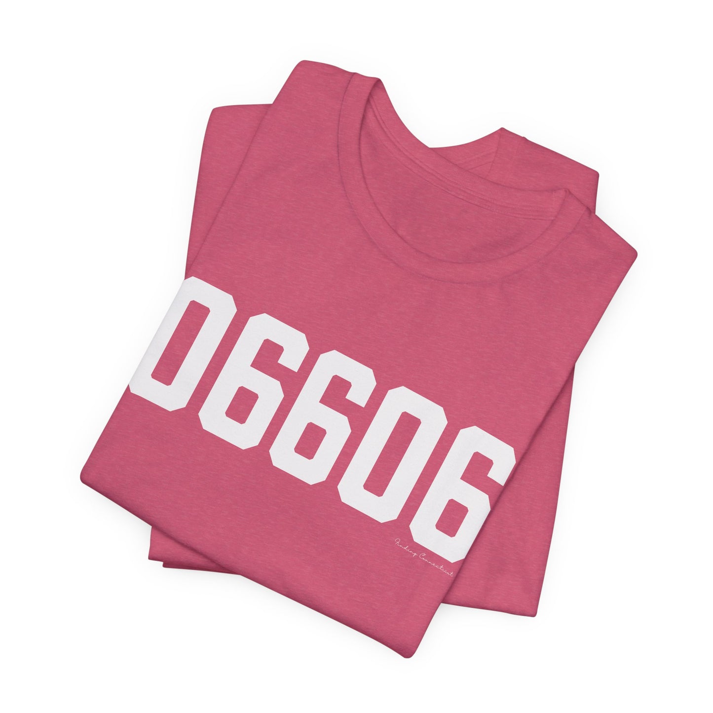 06606 Bridgeport CT Zip Code Unisex Jersey Short Sleeve T-Shirt