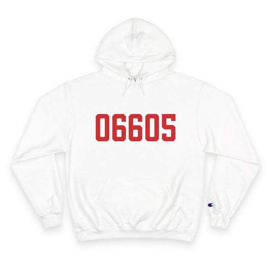 06605 Bridgeport Connecticut Zip Code Champion Hoodie Sweatshirt