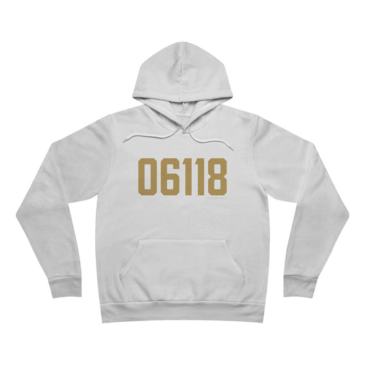 06118 East Hartford Connecticut Zip Code Unisex Sponge Fleece Pullover Hoodie