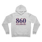 860 Salisbury Red White & Blue Unisex Sponge Fleece Pullover Hoodie