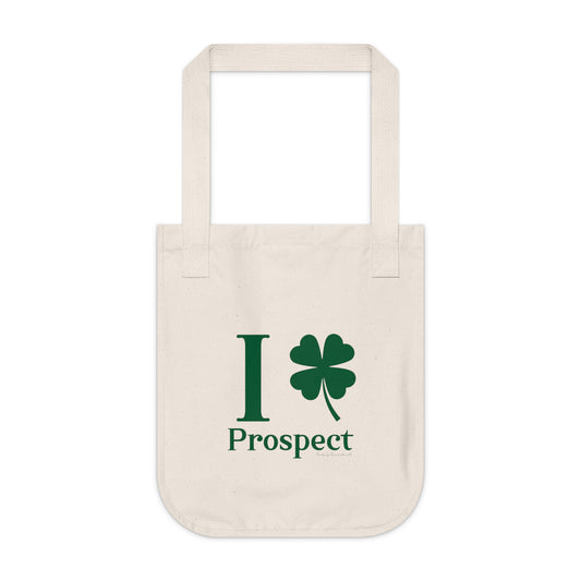 I Clover Prospect Organic Canvas Tote Bag