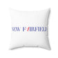 41 Tilt New Fairfield Spun Polyester Square Pillow