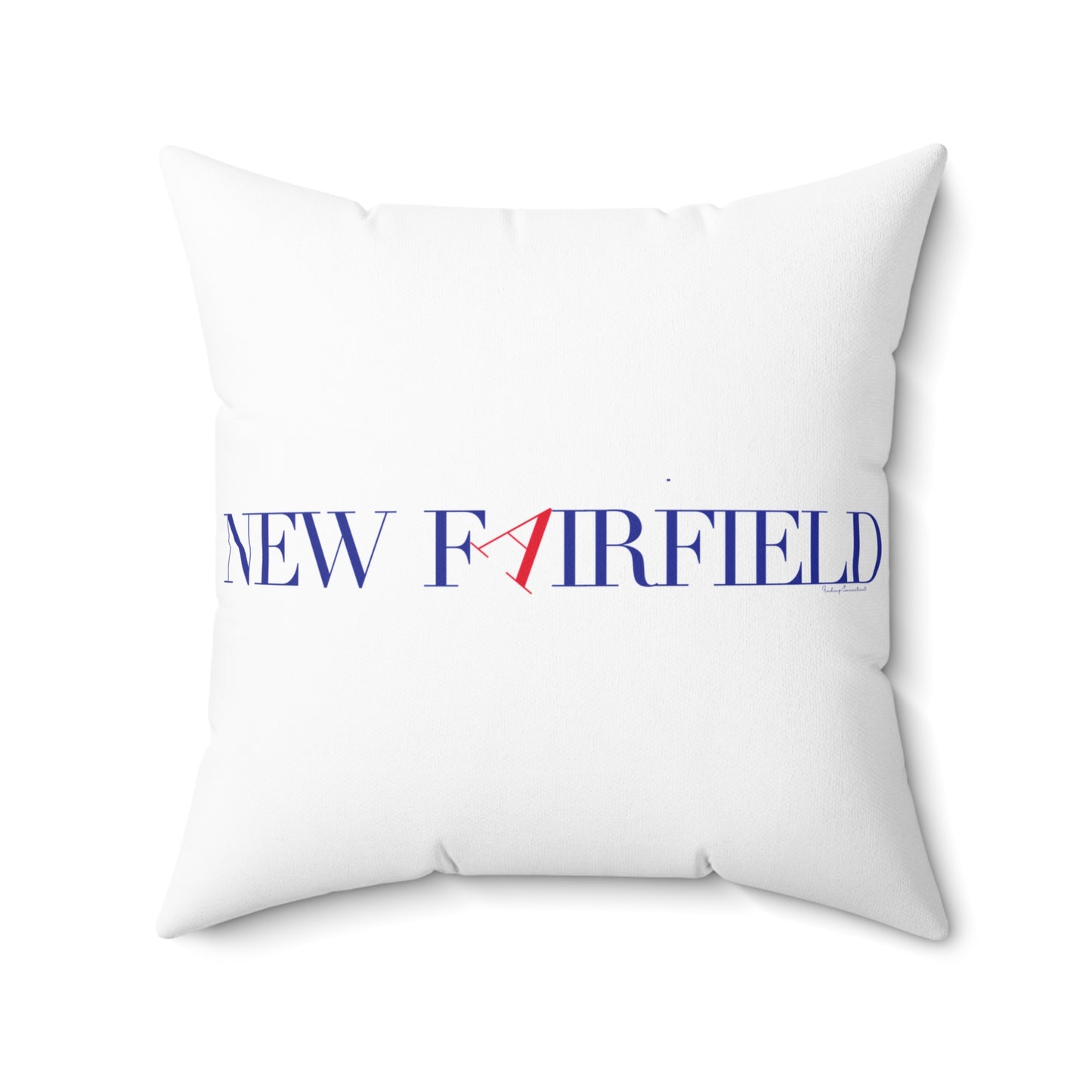 41 Tilt New Fairfield Spun Polyester Square Pillow