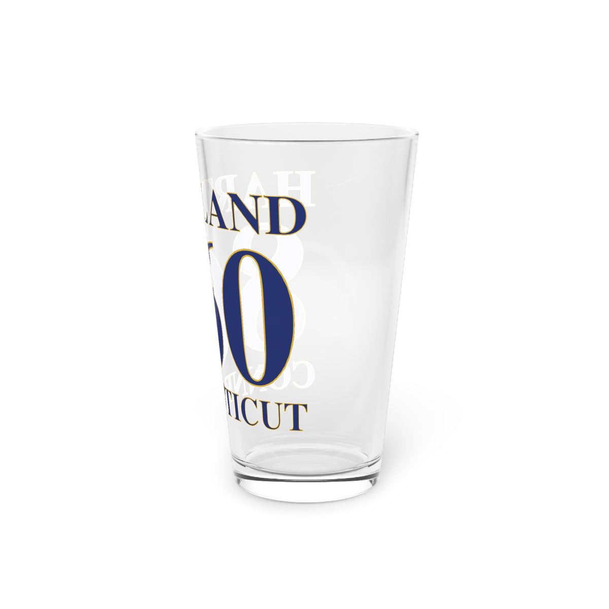 Hartland 860 Connecticut Pint Glass, 16oz