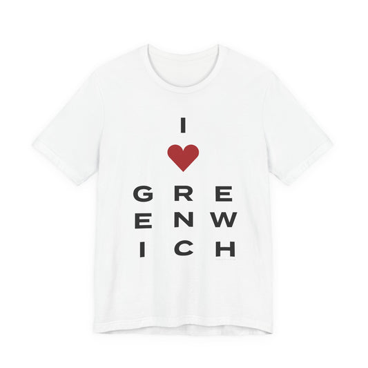 Greenwich Vision Unisex Jersey Short Sleeve T-Shirt