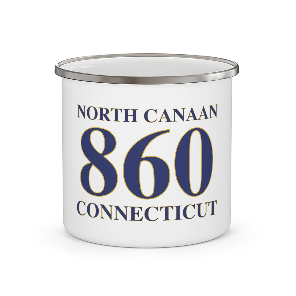 North Canaan 860 Connecticut Enamel Camping Mug