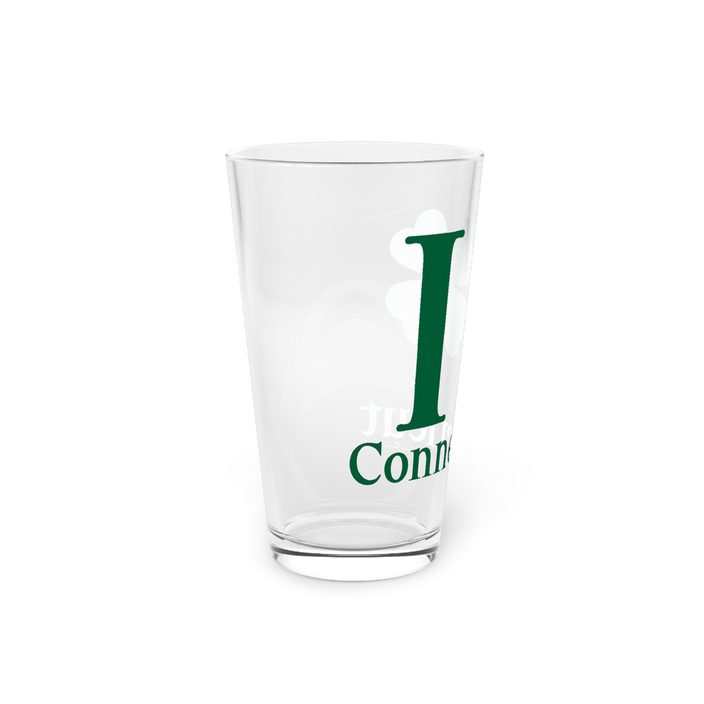 I Clover Connecticut Pint Glass, 16oz