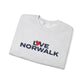 Love Norwalk Unisex Heavy Blend™ Crewneck Sweatshirt