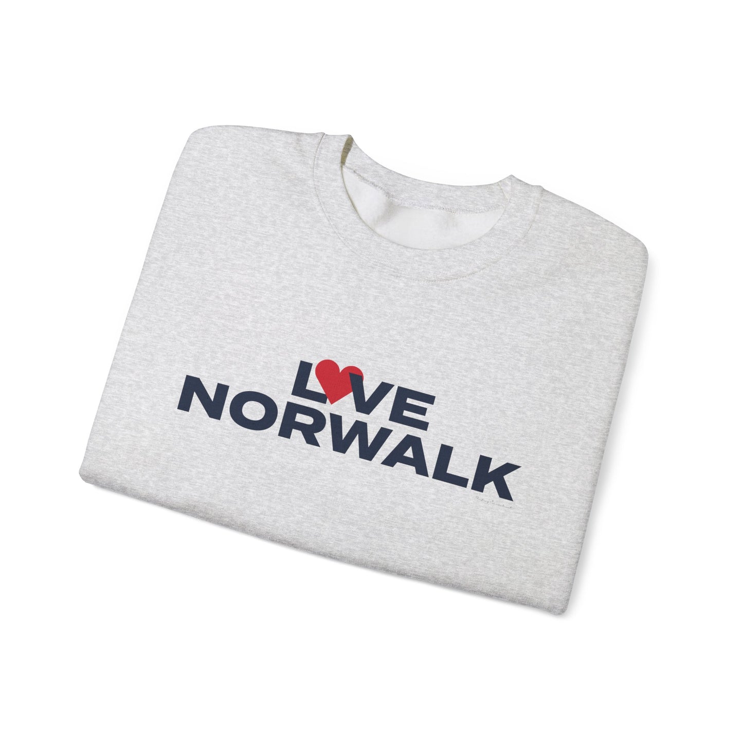 Love Norwalk Unisex Heavy Blend™ Crewneck Sweatshirt