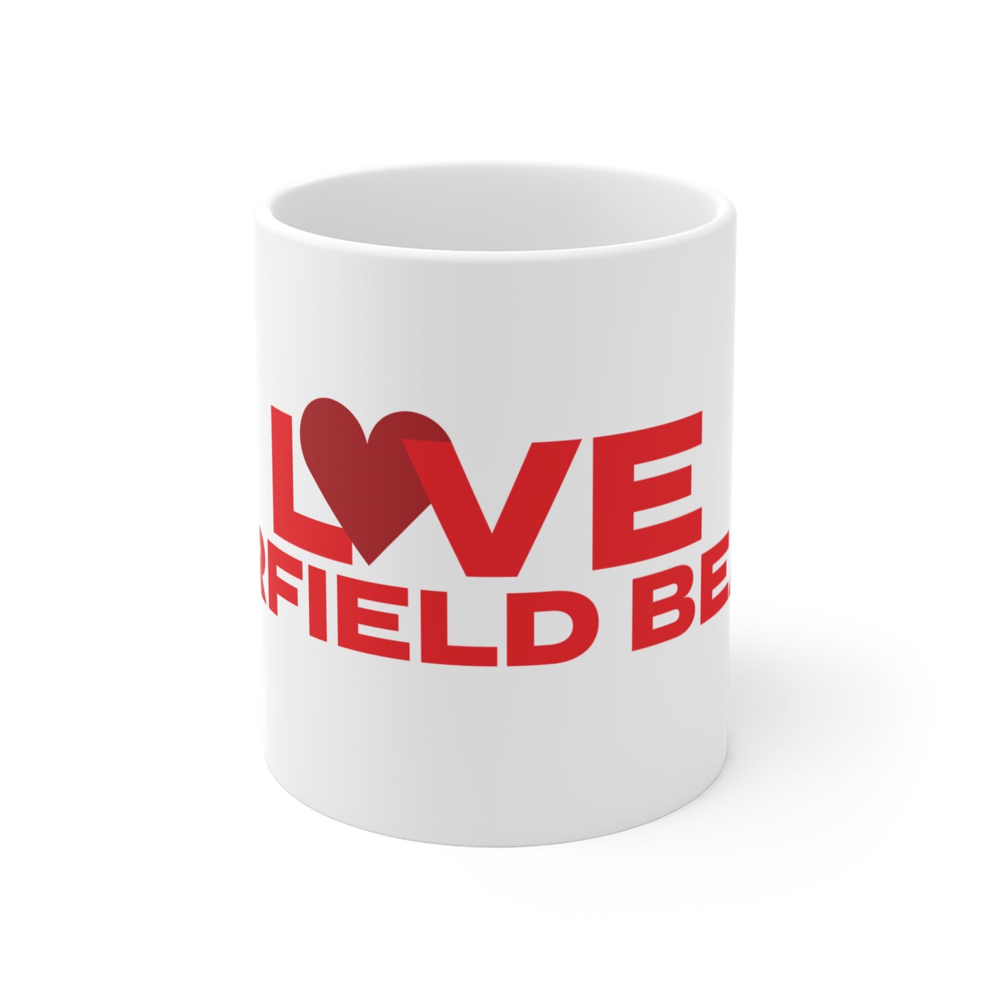 Love Fairfield Beach Mug 11oz