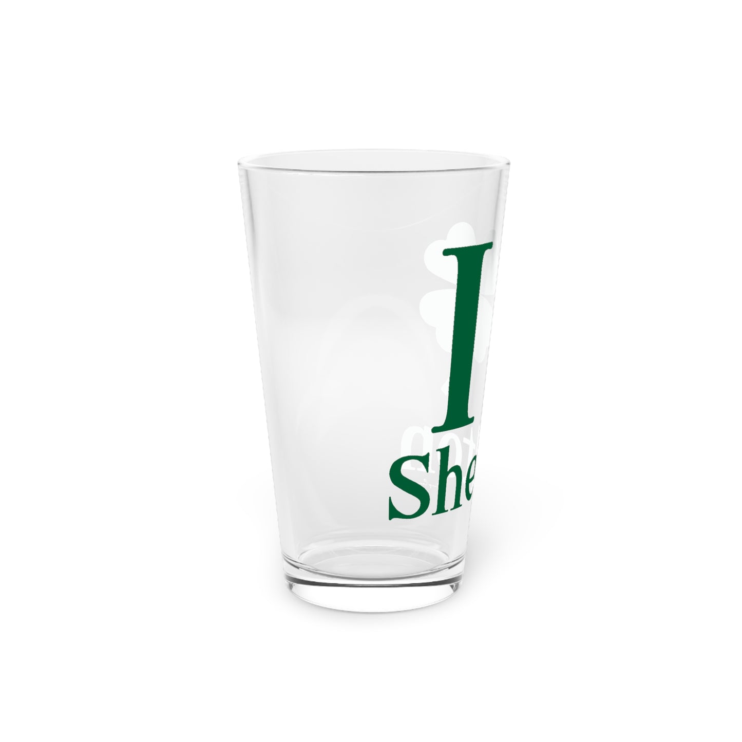 I Clover Shelton Pint Glass, 16oz