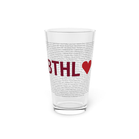 Bethel Love Pint Glass, 16oz