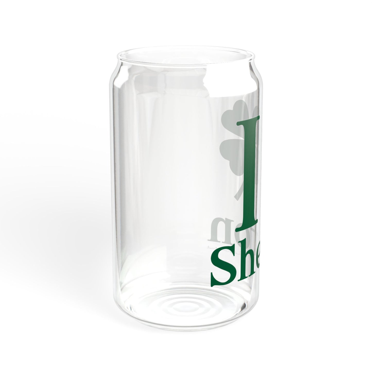 I Clover Shelton Sipper Glass, 16oz