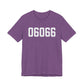 06066 Vernon CT Zip Code Unisex Jersey Short Sleeve T-Shirt