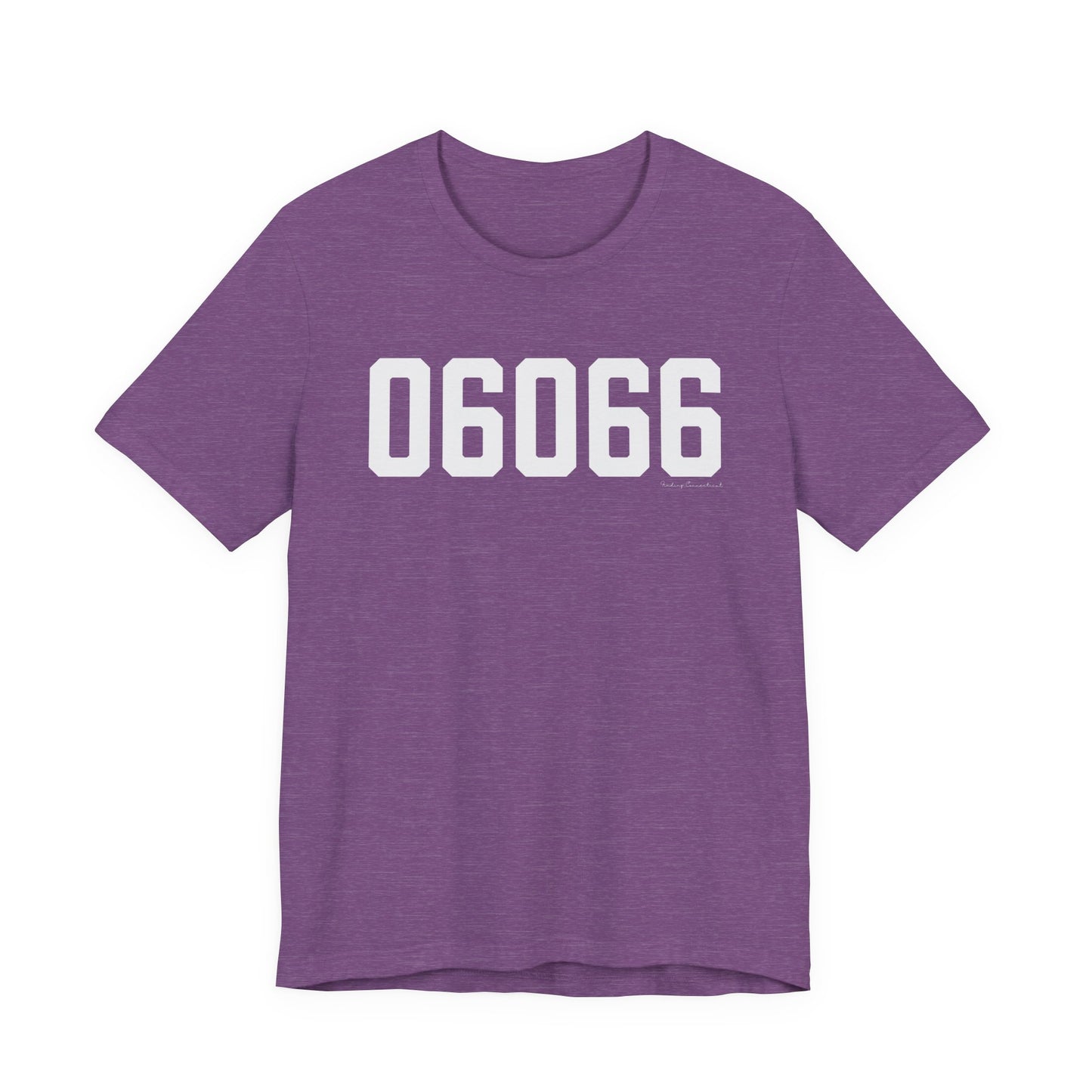 06066 Vernon CT Zip Code Unisex Jersey Short Sleeve T-Shirt