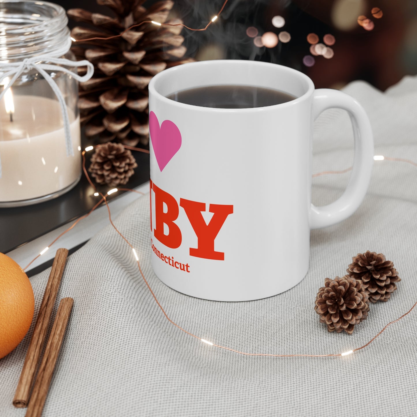 I Heart DNBY Mug 11oz