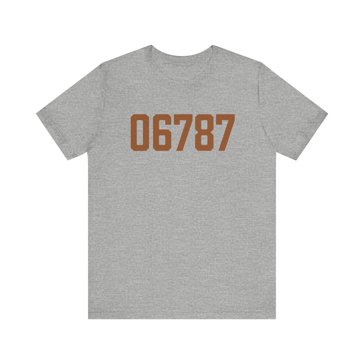 06787 Thomaston Connecticut Zip Code Jersey Short Sleeve T-Shirt