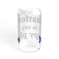 Eastford is My Happy Place Sipper Glass, 16oz