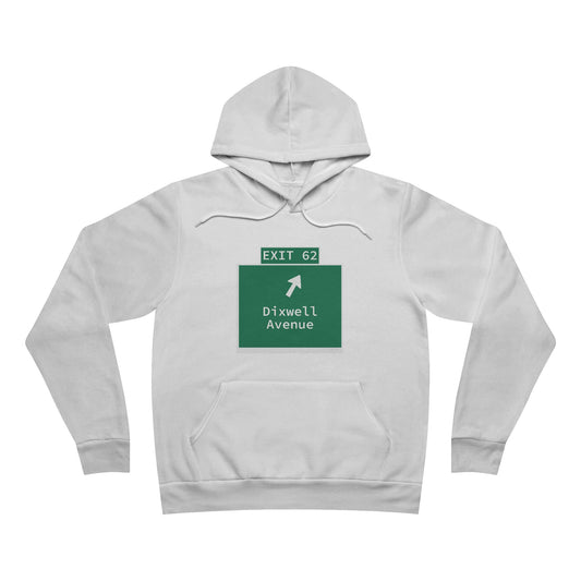 Vintage WCP Exit 62 Sign Unisex Sponge Fleece Pullover Hoodie