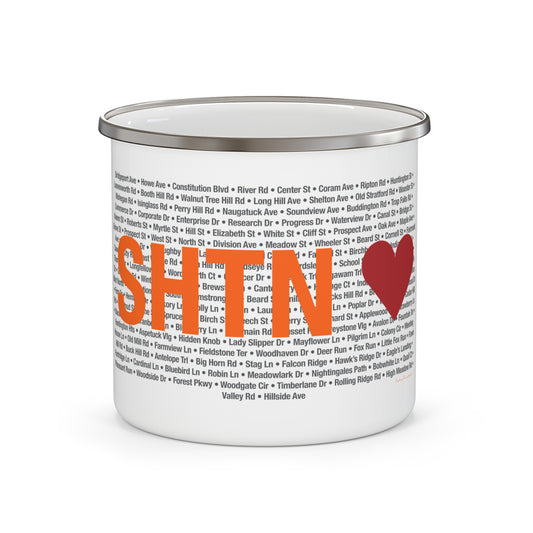 Shelton Love Enamel Camping Mug