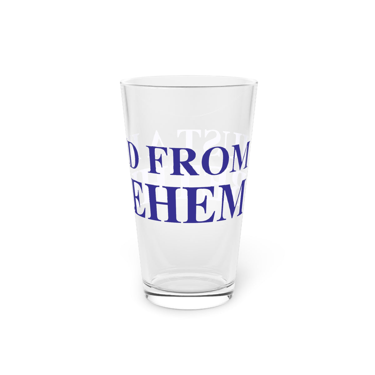 Just a kid from Bethlehem Pint Glass, 16oz