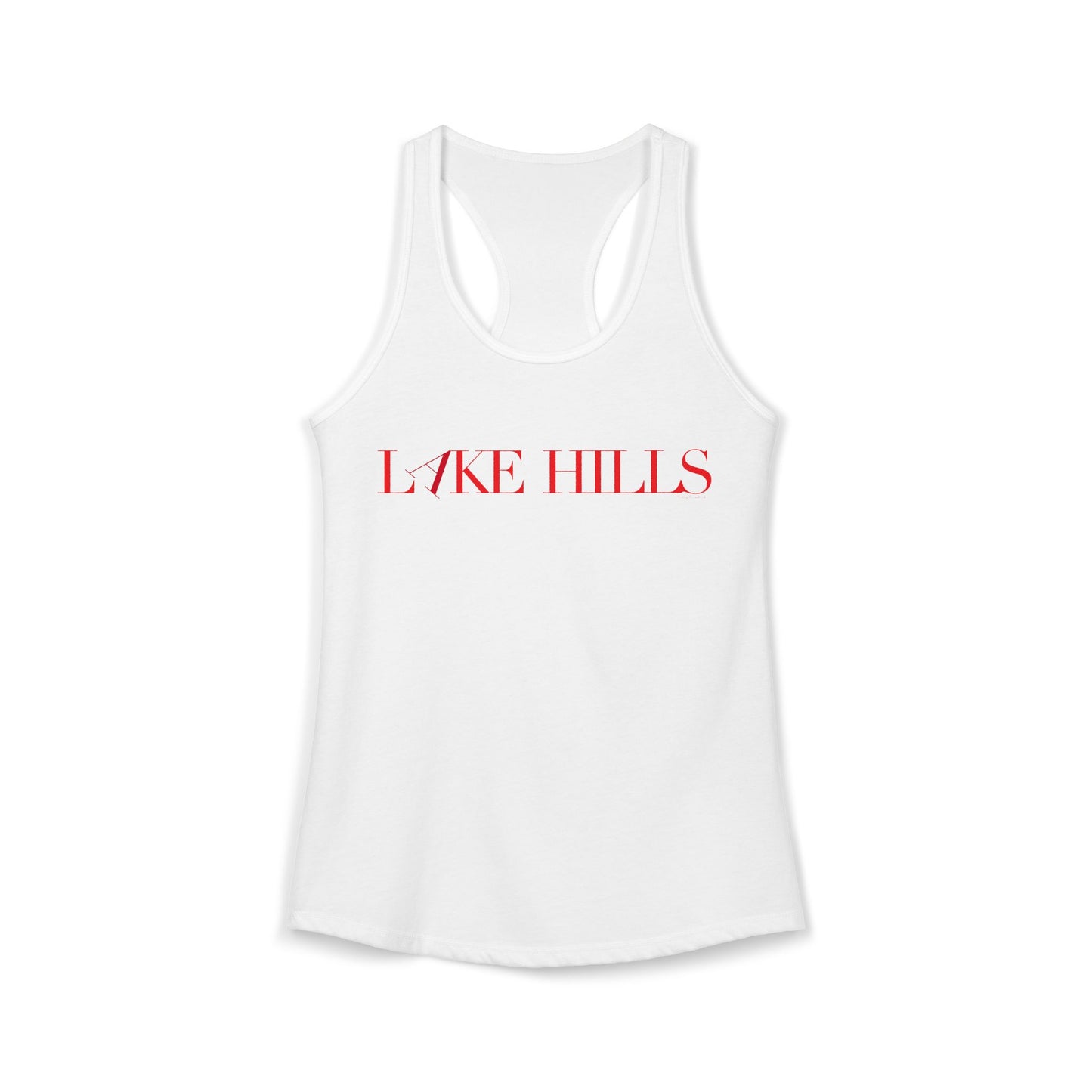 41 Tilt Lake Hills Women's Ideal Racerback Tank Top