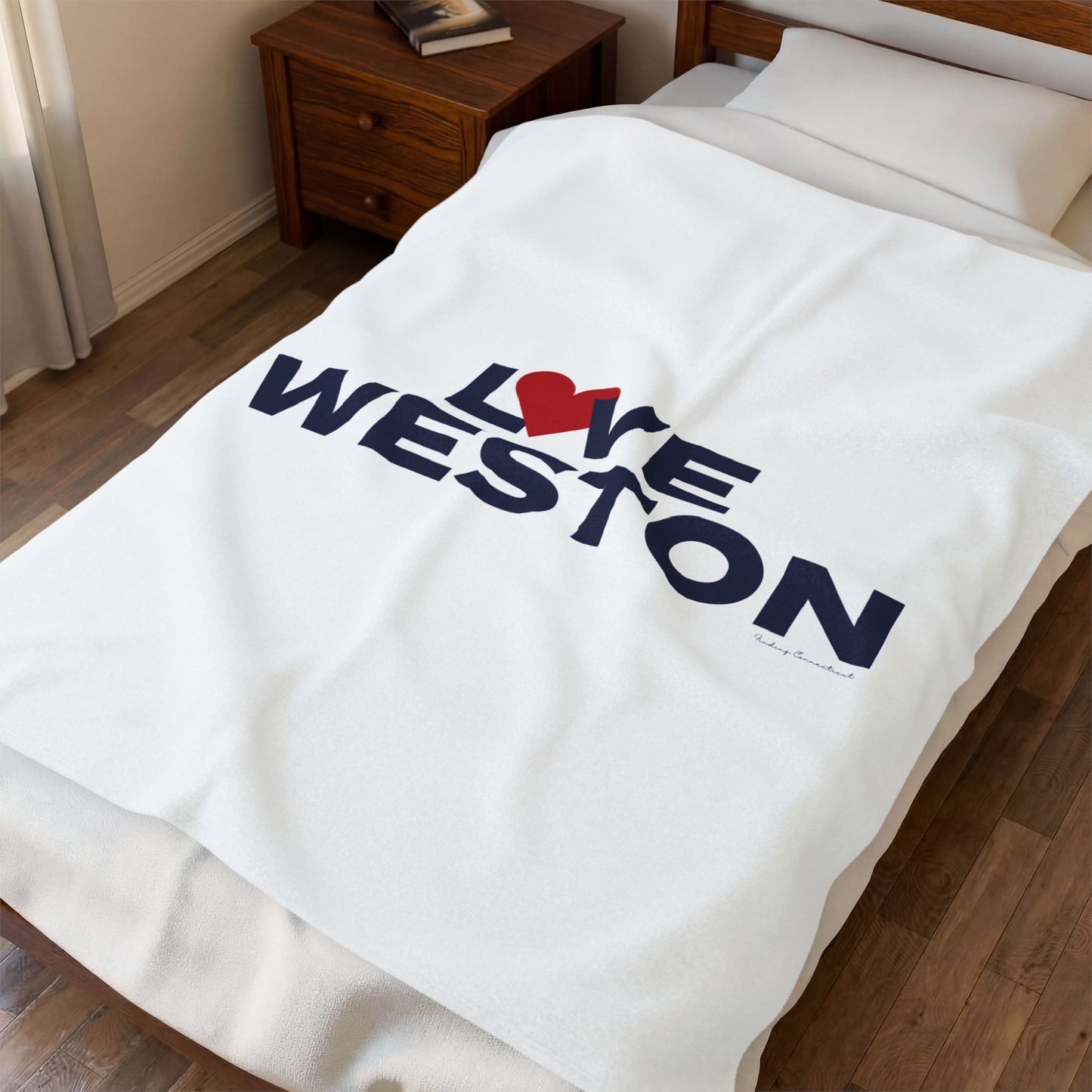 Love Weston Velveteen Plush Blanket