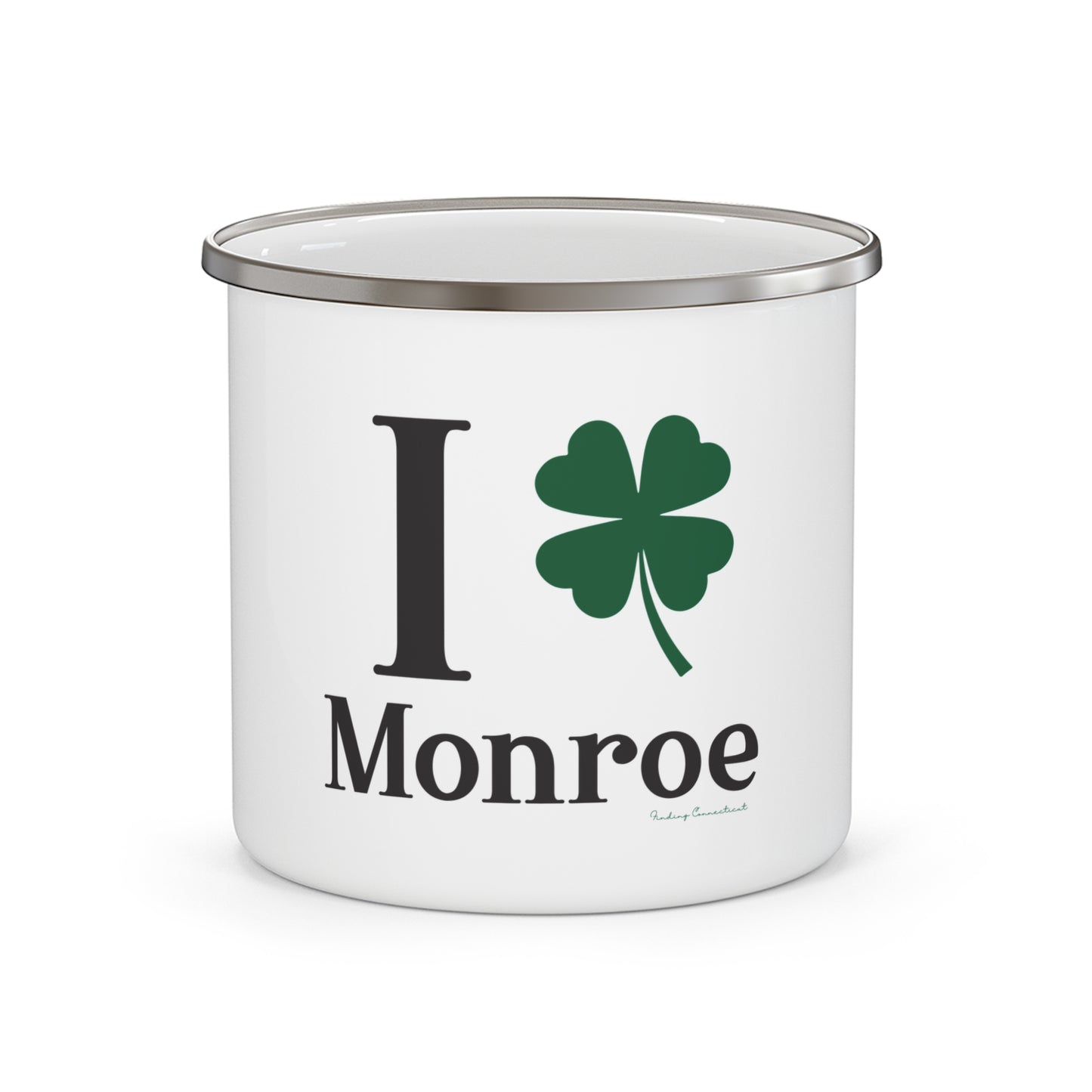 I Clover Monroe Enamel Camping Mug