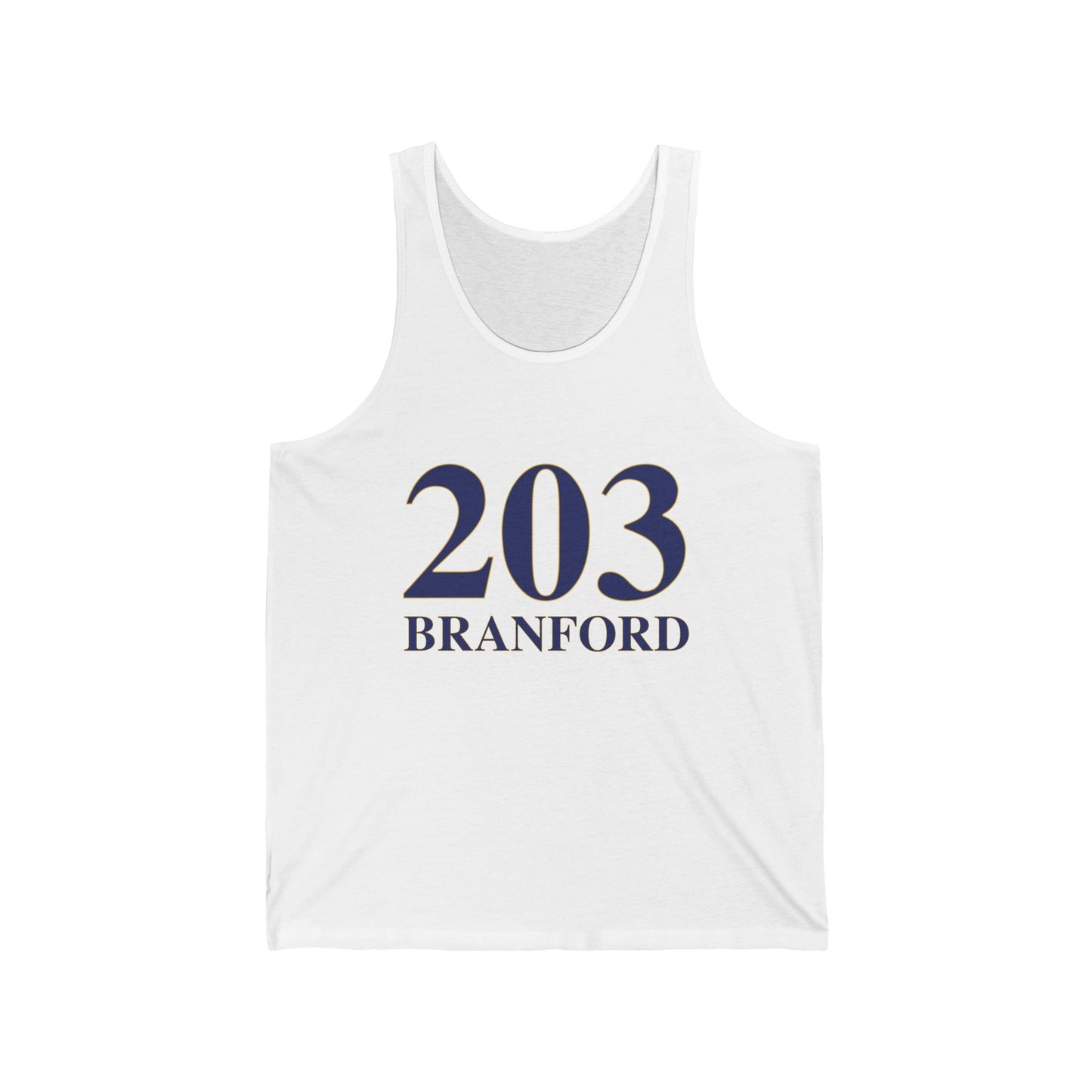 203 Branford Unisex Jersey Tank