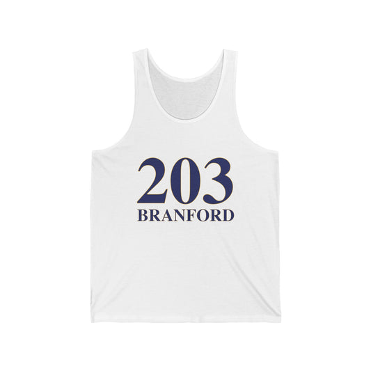 203 Branford Unisex Jersey Tank