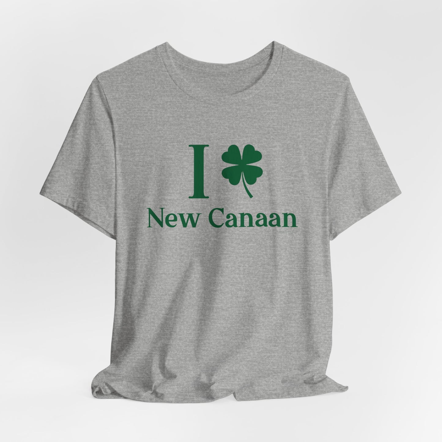 New Canaan Clover (Green) Unisex Jersey Short Sleeve Tee