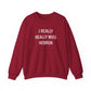 I Really Really Miss Hebron Unisex Heavy Blend™ Crewneck Sweatshirt