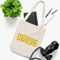 06896 Redding Connecticut Zip Code Organic Canvas Tote Bag
