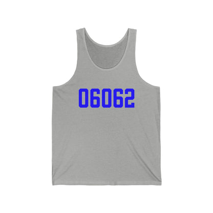 06062 Plainville Connecticut Zip Code Unisex Jersey Tank Top