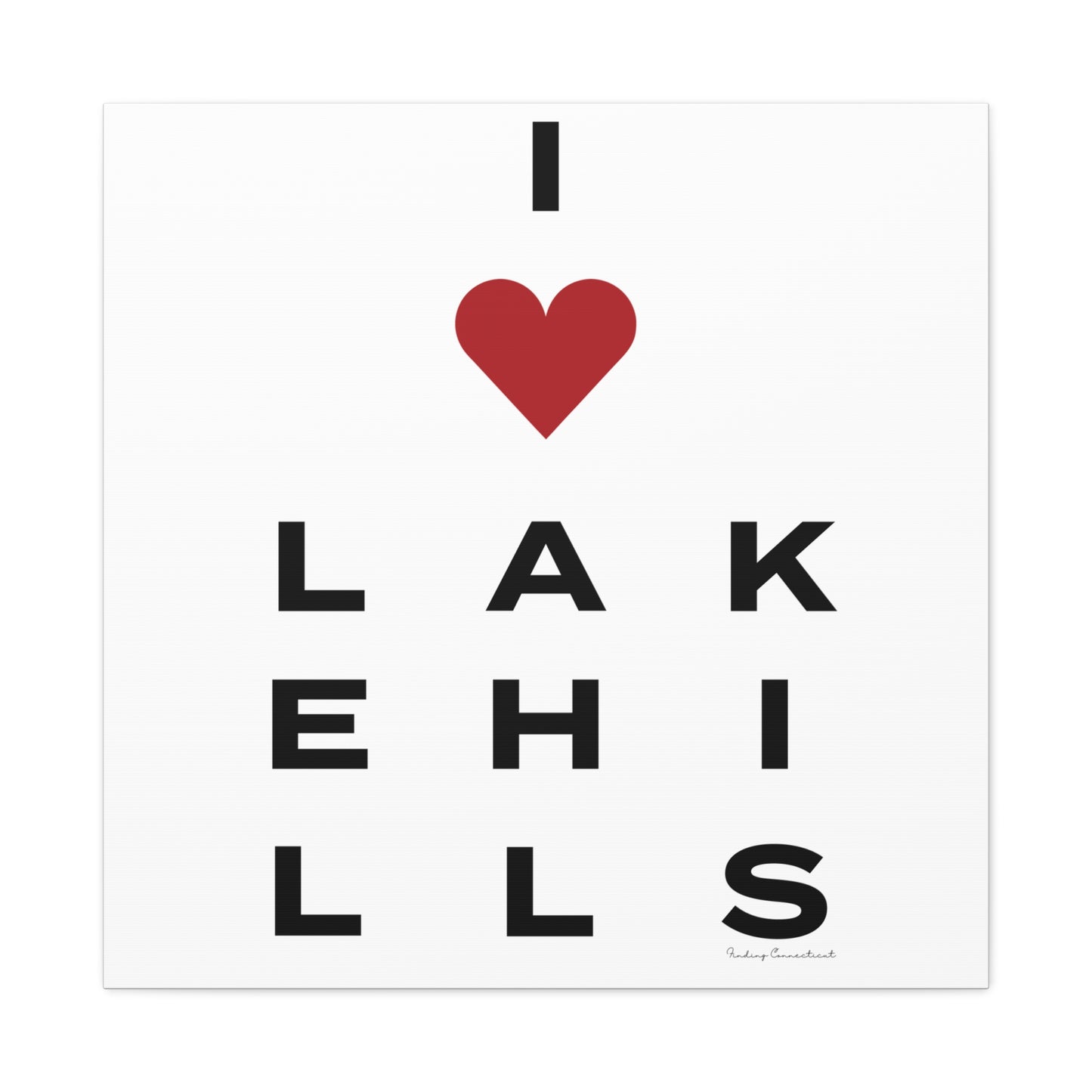 Lake Hills Vision Matte Canvas, Stretched, 1.25"