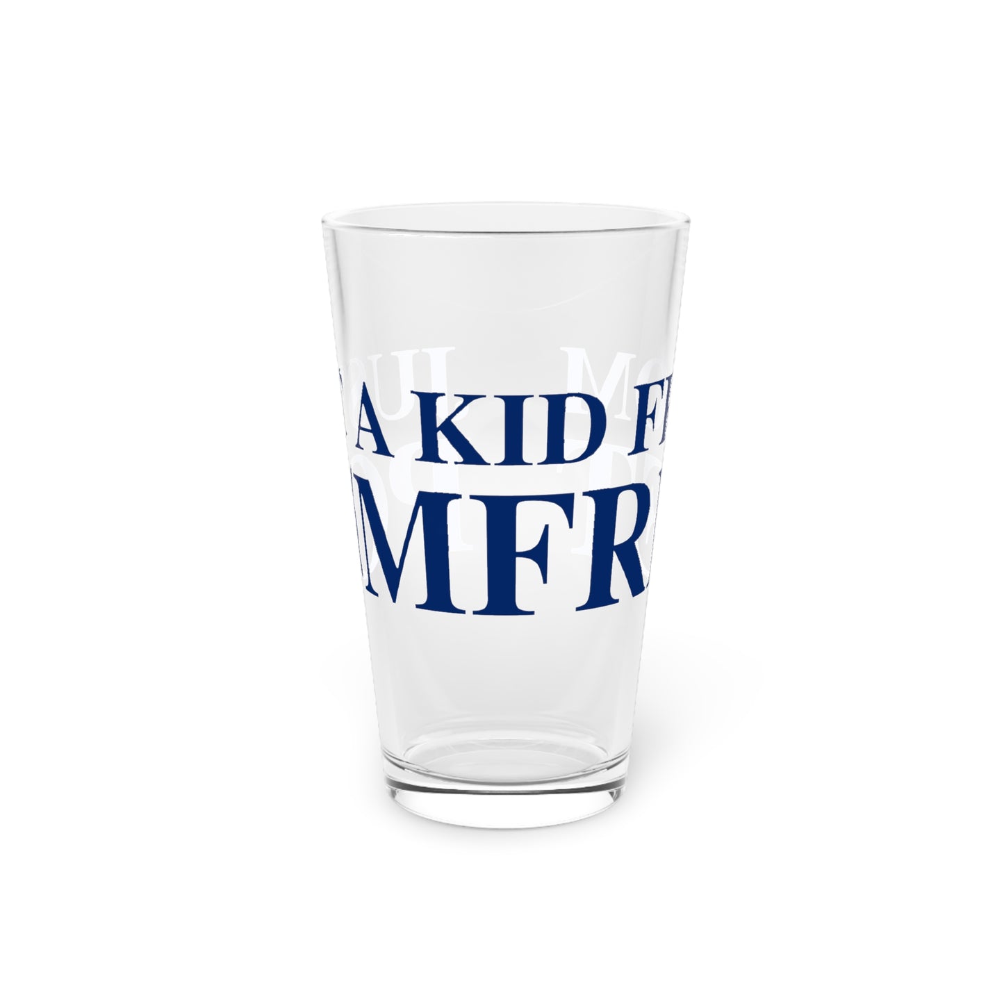 Just a kid from Pomfret Pint Glass, 16oz