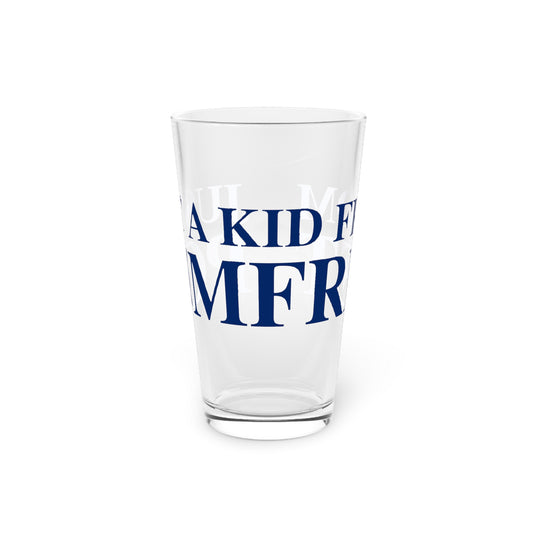 Just a kid from Pomfret Pint Glass, 16oz