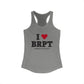 I Heart BRPT Women's Ideal Racerback Tank Top