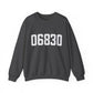 06830 - Greenwich CT Zip Code Unisex Heavy Blend™ Crewneck Sweatshirt