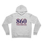 860 Westbrook Red White & Blue Unisex Sponge Fleece Pullover Hoodie