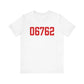 06762 Middlebury Connecticut Zip Code Unisex Short Sleeve T-Shirt