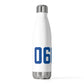 06084 Tolland Connecticut Zip Code 20oz Insulated Bottle