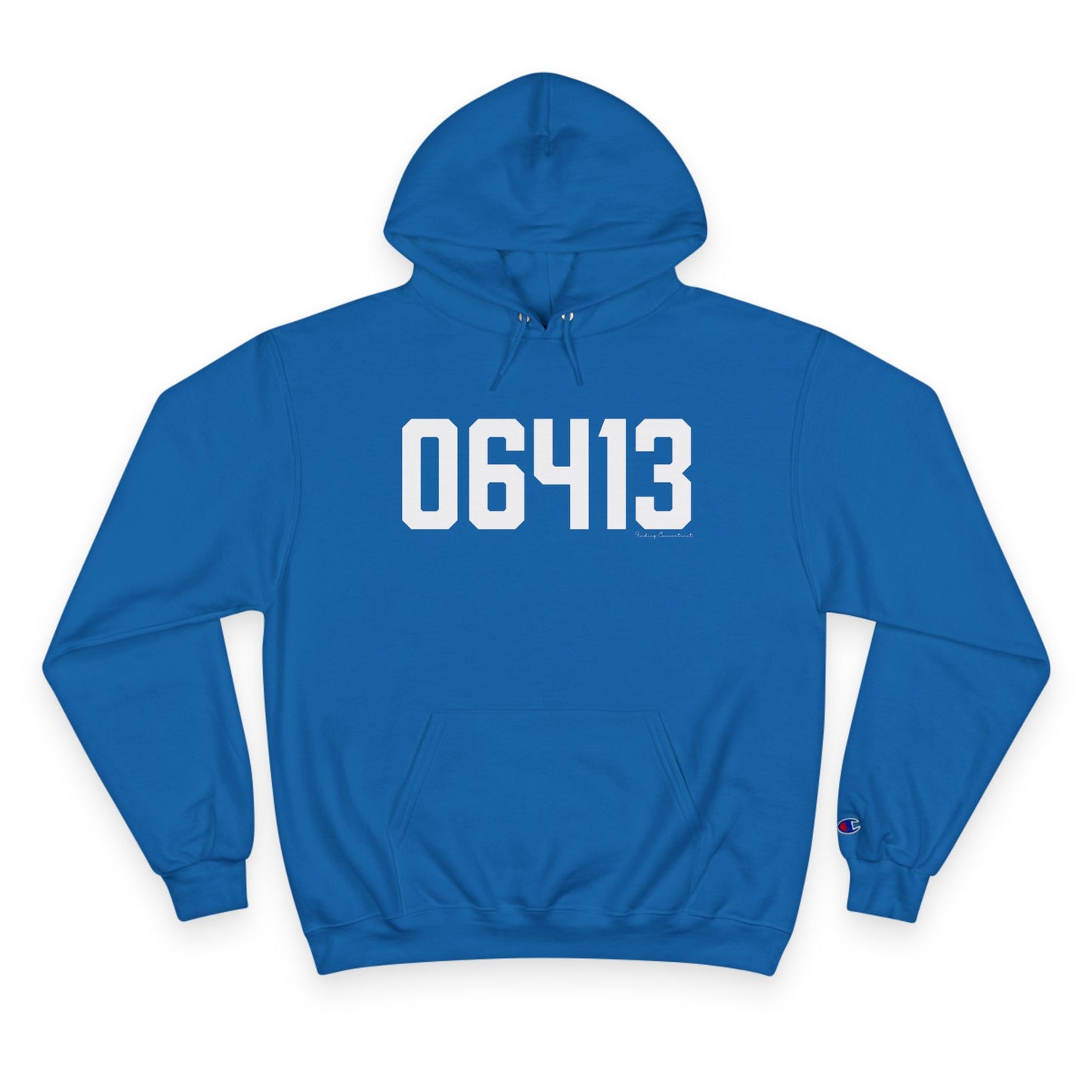 06413 Clinton CT Zip Code Champion Hoodie