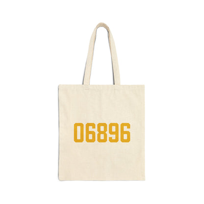 06896 Redding Connecticut Zip Code Cotton Canvas Tote Bag