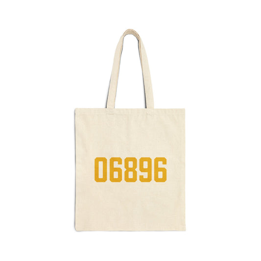 06896 Redding Connecticut Zip Code Cotton Canvas Tote Bag