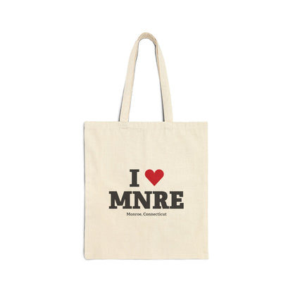 I Heart MNRE Cotton Canvas Tote Bag