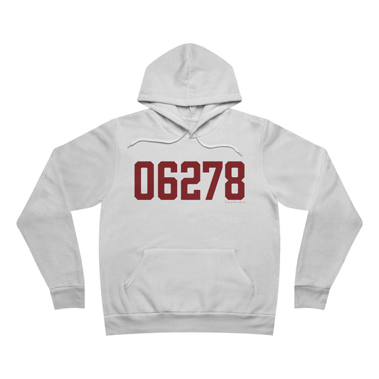 06278 Ashford Connecticut Zip Code Unisex Sponge Fleece Pullover Hoodie