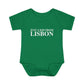 Just a kid from Lisbon Infant Baby Rib Bodysuit