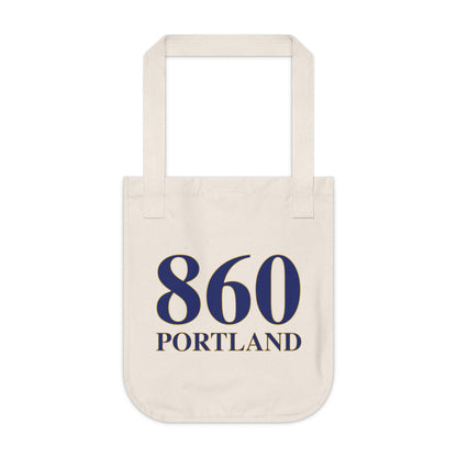 860 Portland Organic Canvas Tote Bag